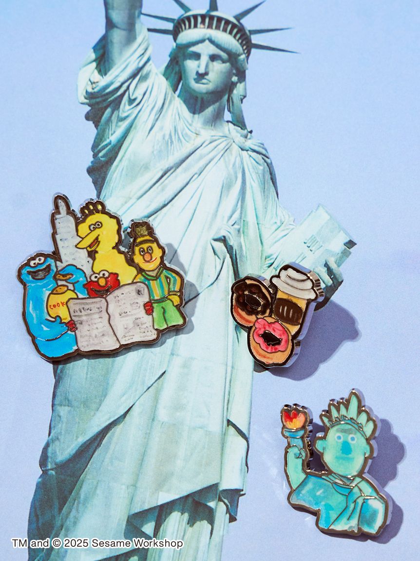 Sesame Street Market Hello! New York - 襟章套裝