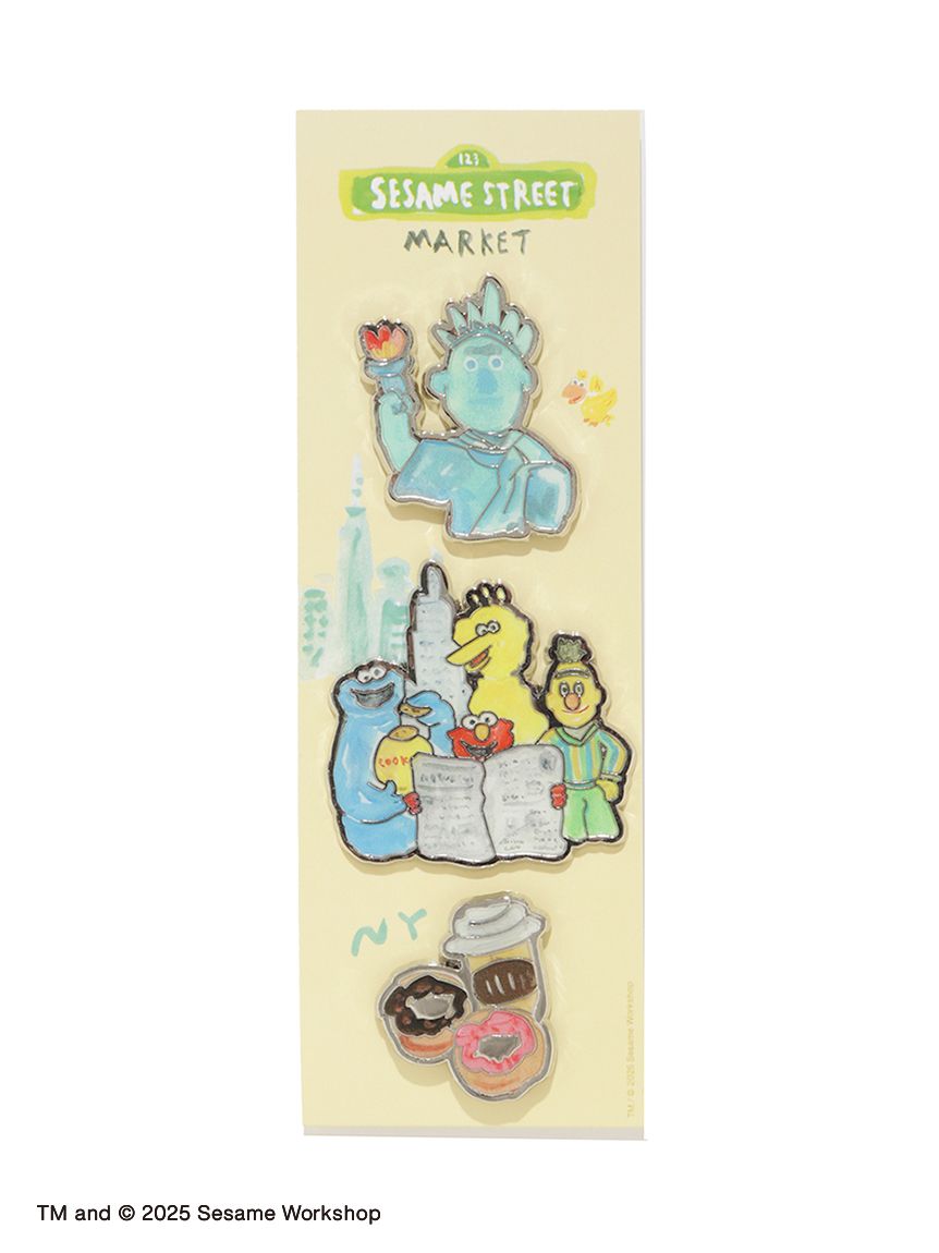 Sesame Street Market Hello! New York - 襟章套裝