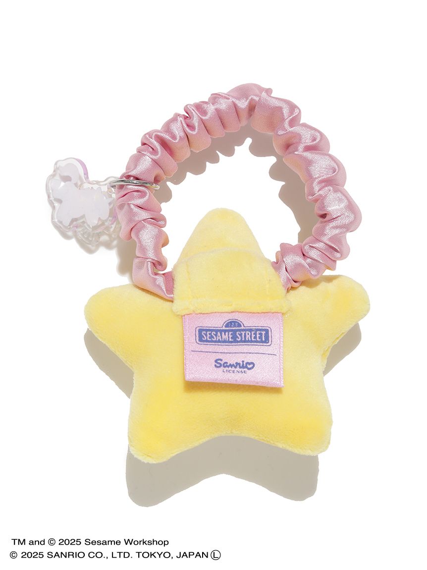 【訂貨】Sesame Street Market Abby x Little Twin Stars - 黃色星星髮圈