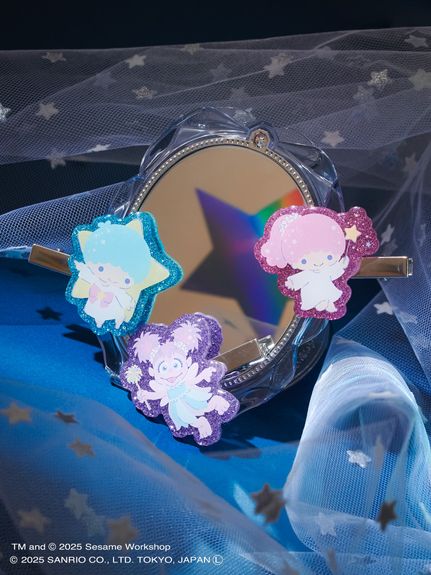 【訂貨】Sesame Street Market Abby x Little Twin Stars - 髮夾套裝 3pcs