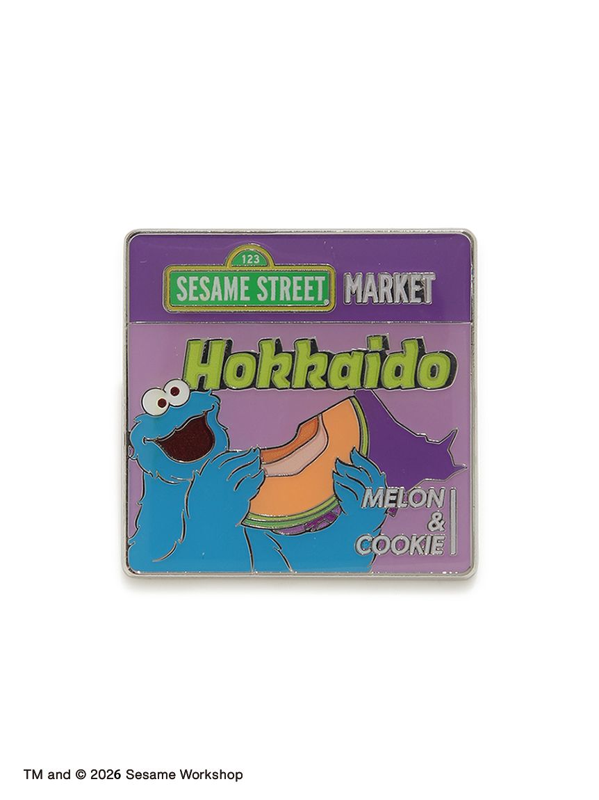 【訂貨】Sesame Street Market Hello Japan 芝麻街日本當地美食系列 - 扣針襟章