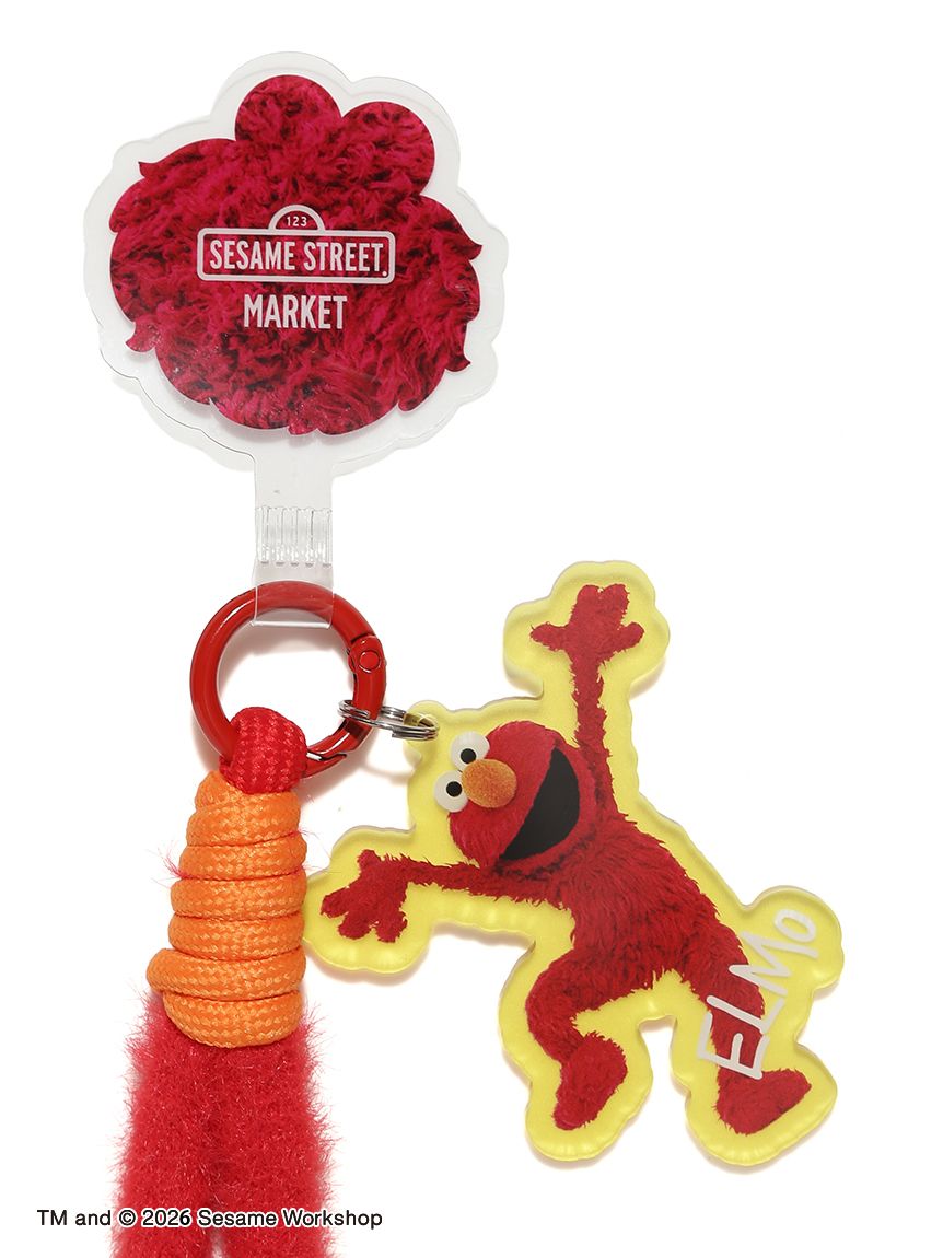【訂貨】Sesame Street Market 電話繩 手機繩連貼片