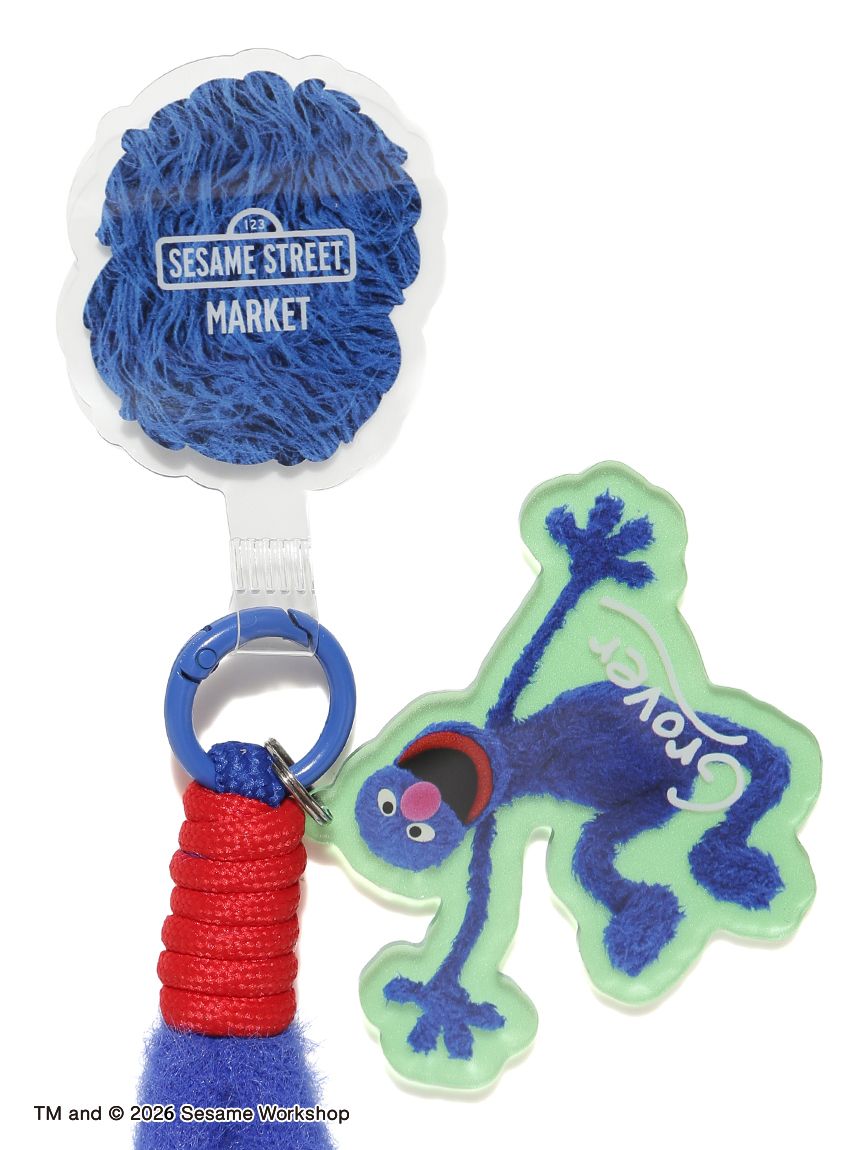 【訂貨】Sesame Street Market 電話繩 手機繩連貼片