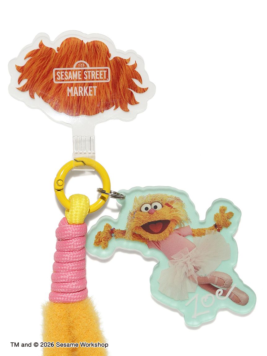 【訂貨】Sesame Street Market 電話繩 手機繩連貼片