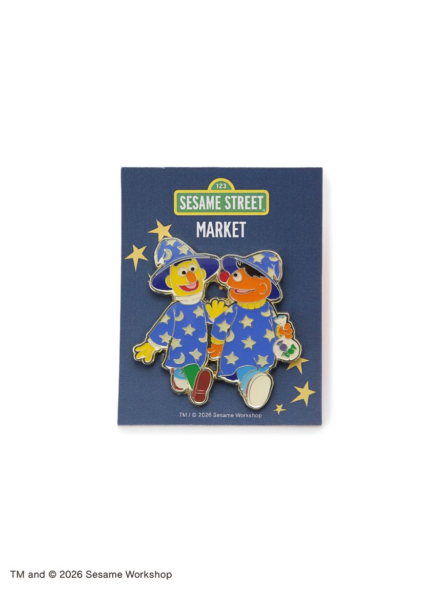 【訂貨】Sesame Street Market HALLOWEEN NO TRICKS, JUST TREATS 魔法師系列 - 襟章