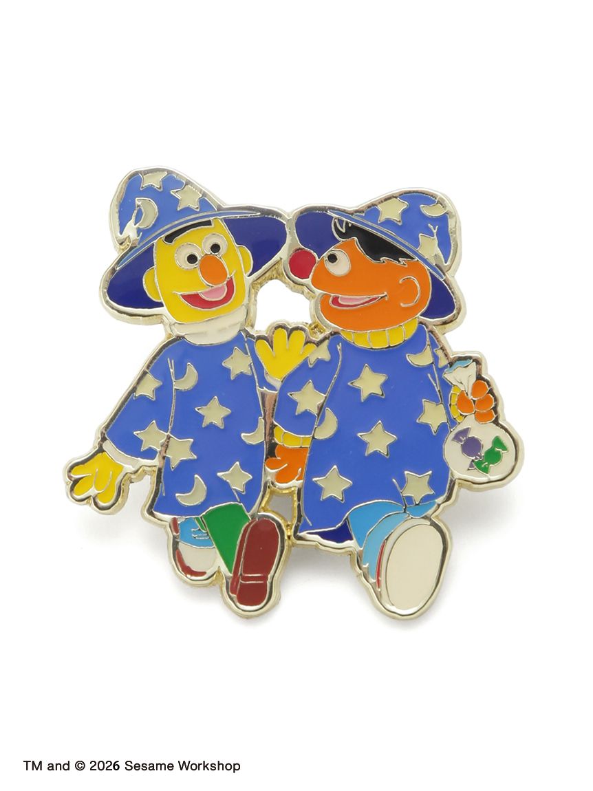 【訂貨】Sesame Street Market HALLOWEEN NO TRICKS, JUST TREATS 魔法師系列 - 襟章