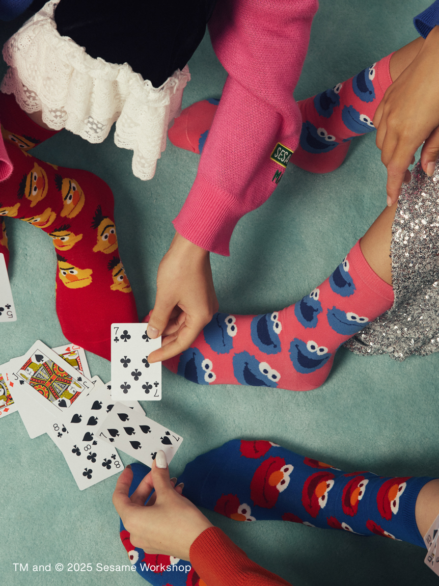 【訂貨】Sesame Street Market 罐裝襪子（盲盒）