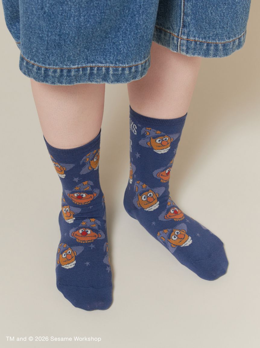 【訂貨】Sesame Street Market HALLOWEEN NO TRICKS, JUST TREATS - 成人襪