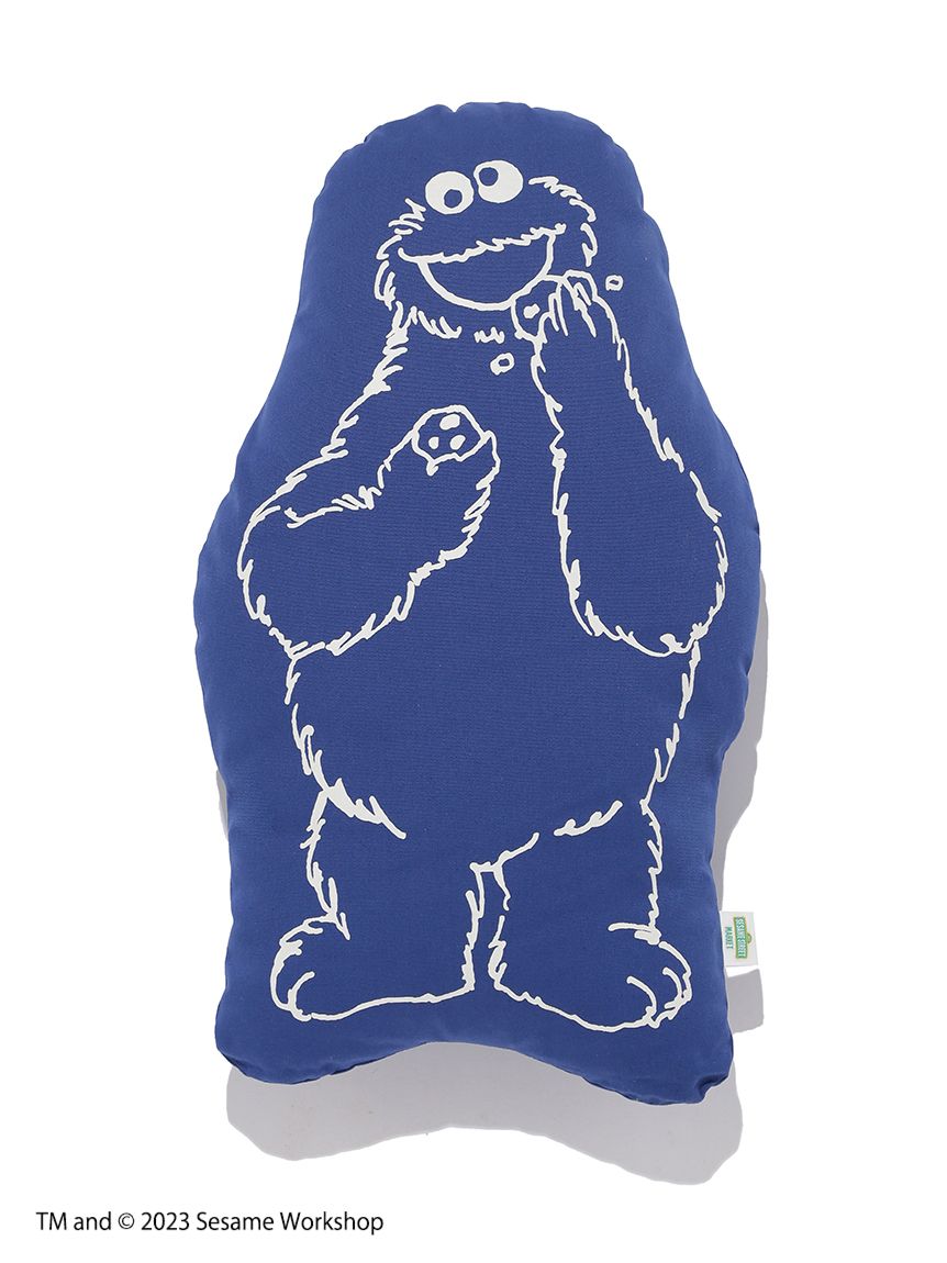 Sesame Street Market Sketch Cushion 咕𠱸 抱枕