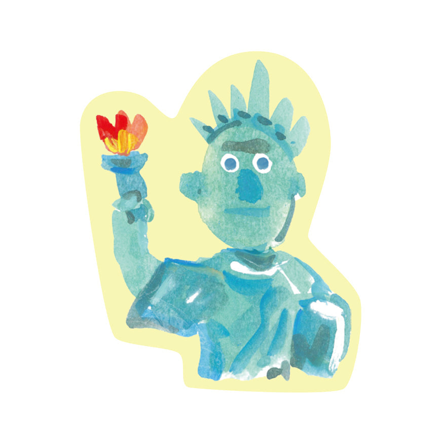 Sesame Street Market Hello! New York - 模切留言卡