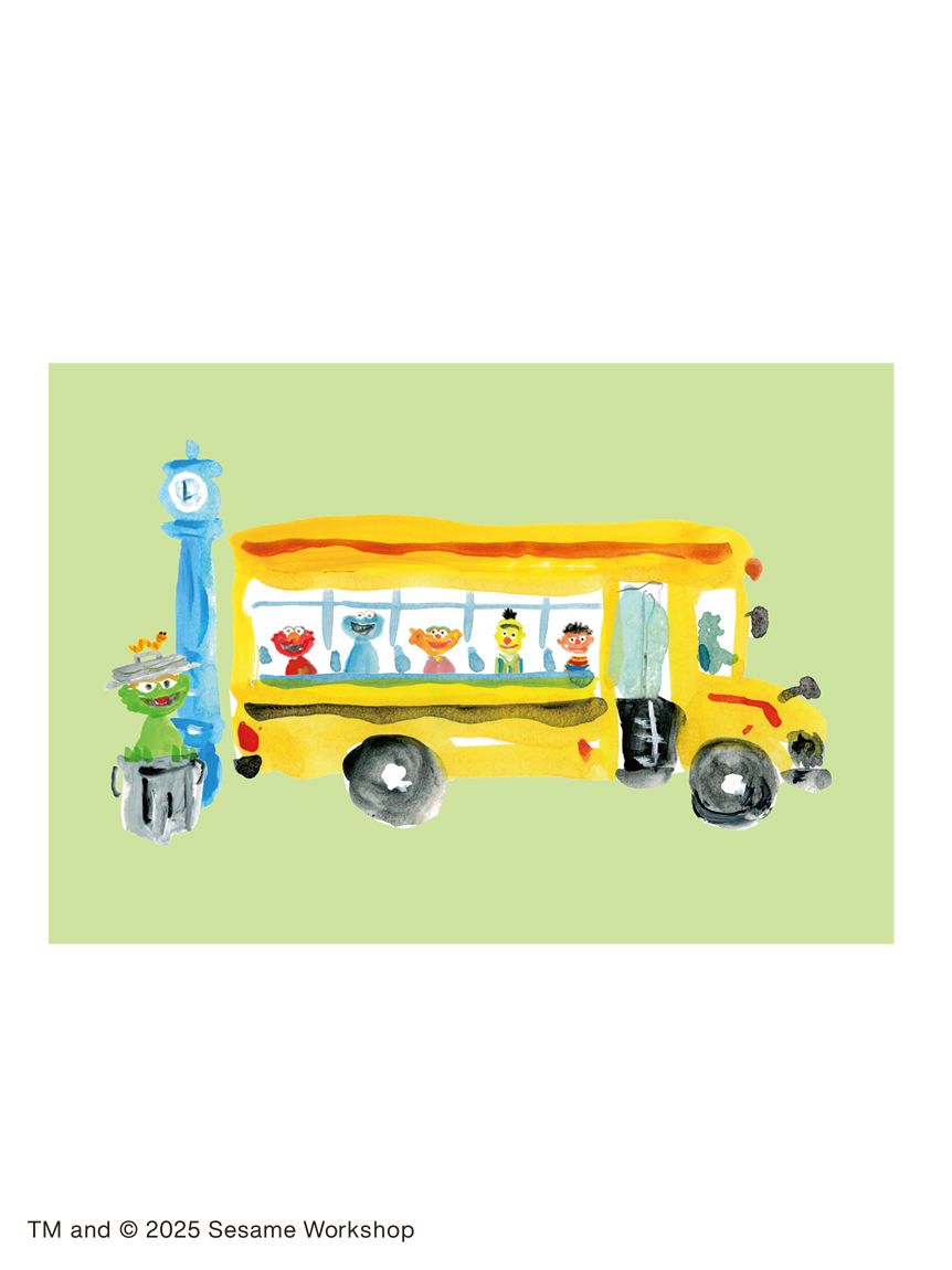 Sesame Street Market Hello! New York - 明信片套裝 5pcs