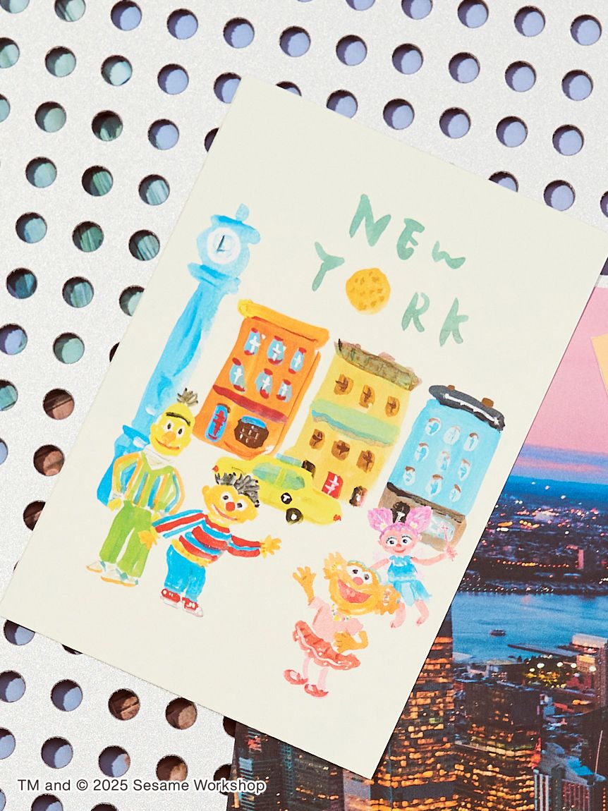 Sesame Street Market Hello! New York - 明信片套裝 5pcs