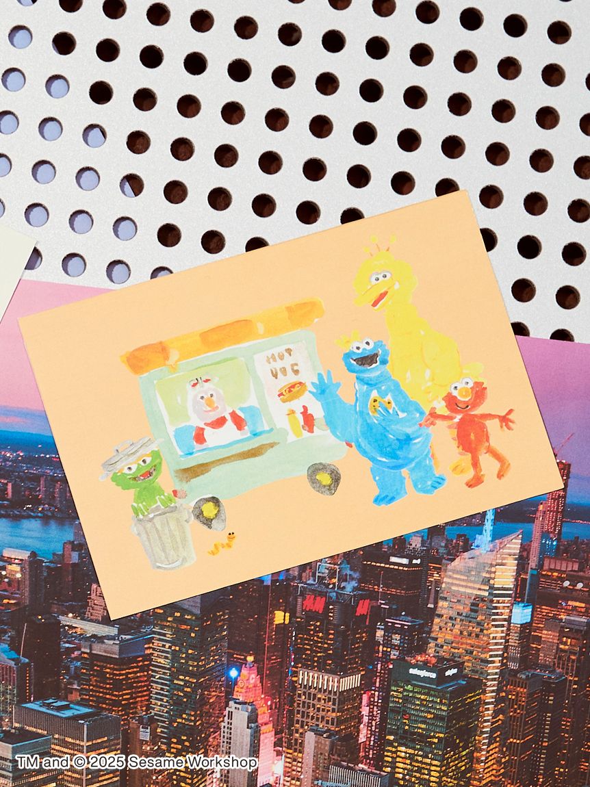 Sesame Street Market Hello! New York - 明信片套裝 5pcs