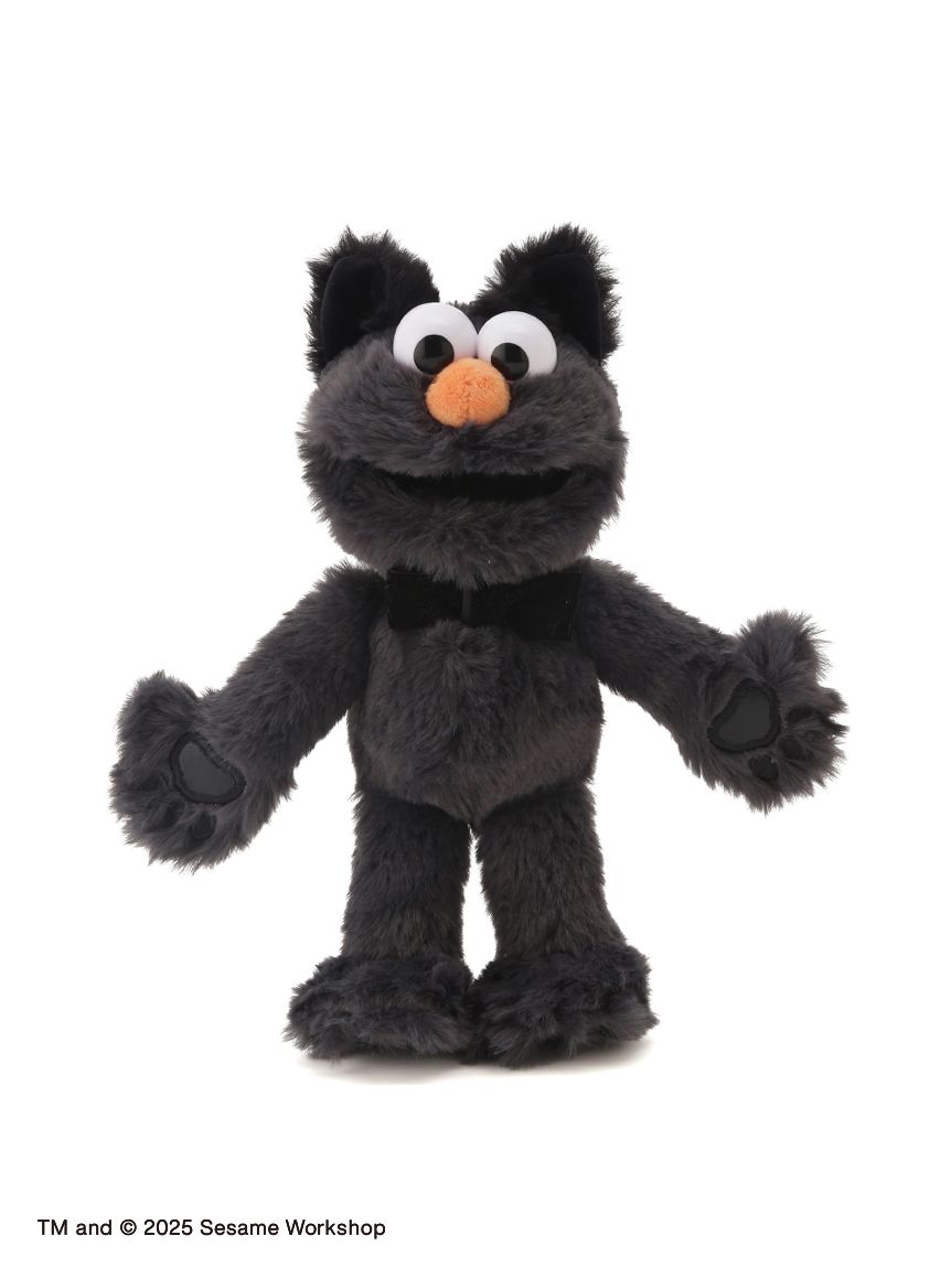 【訂貨】Sesame Street Market BOO! FRIENDS - 黑貓公仔