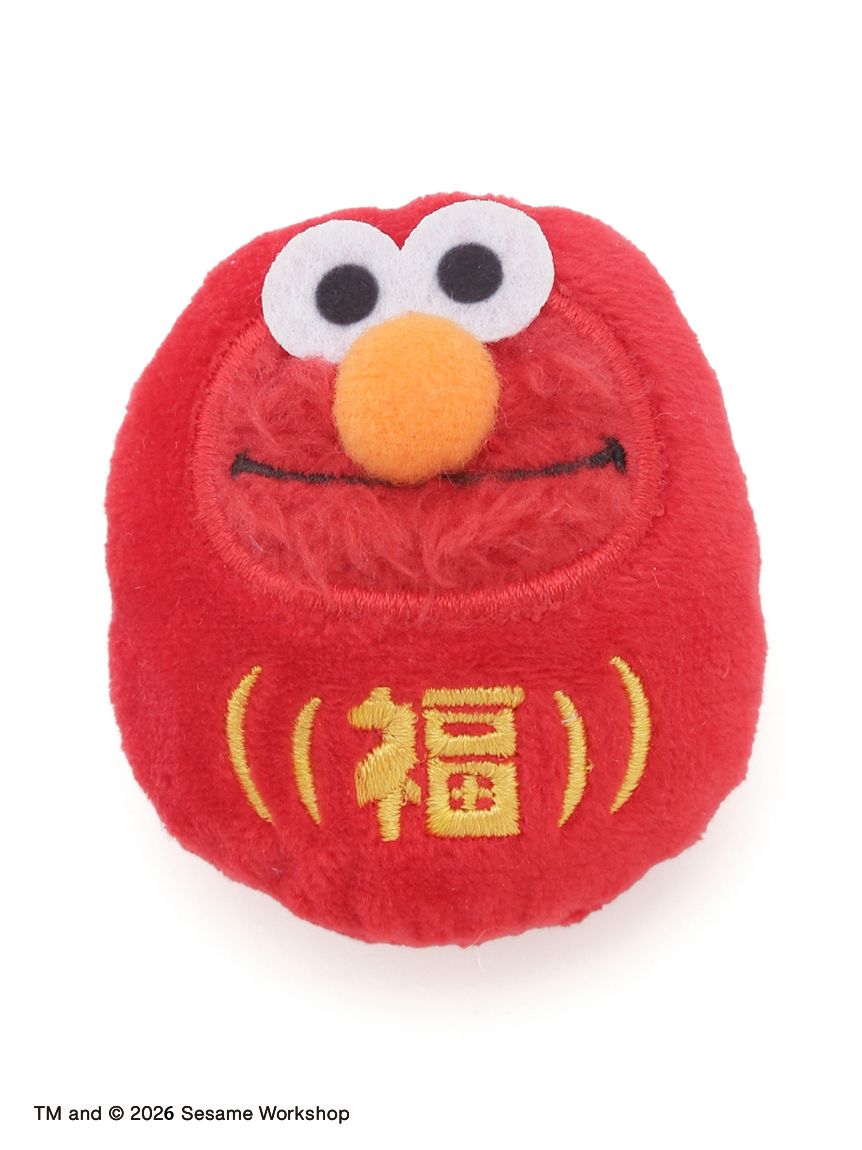【訂貨】Sesame Street Market Nippon Japanese Style Souvenirs 芝麻街日式系列 - 達磨公仔扣針 胸針