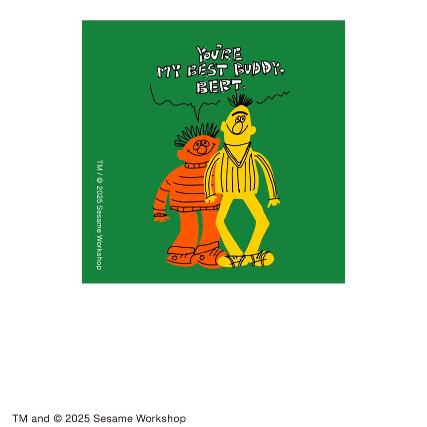 Sesame Street Market × オガワナツミ - 貼紙