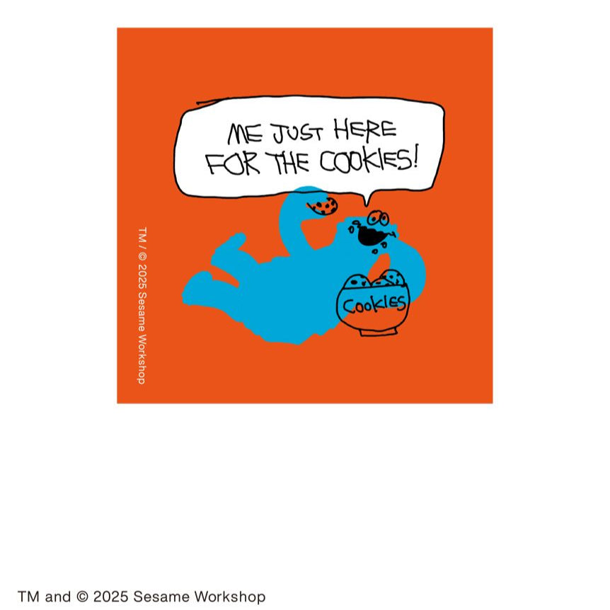 Sesame Street Market × オガワナツミ - 貼紙