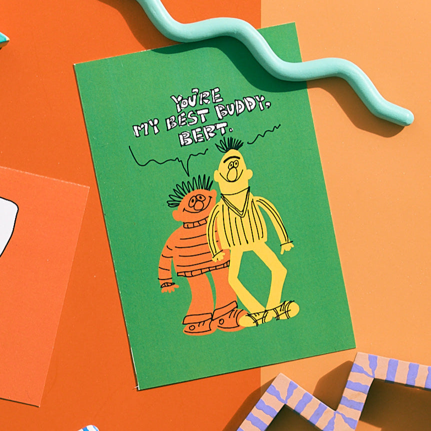 【訂貨】Sesame Street Market × オガワナツミ - 明信片