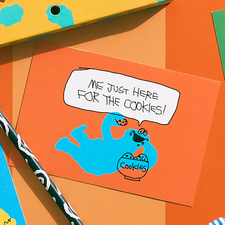 【訂貨】Sesame Street Market × オガワナツミ - 明信片