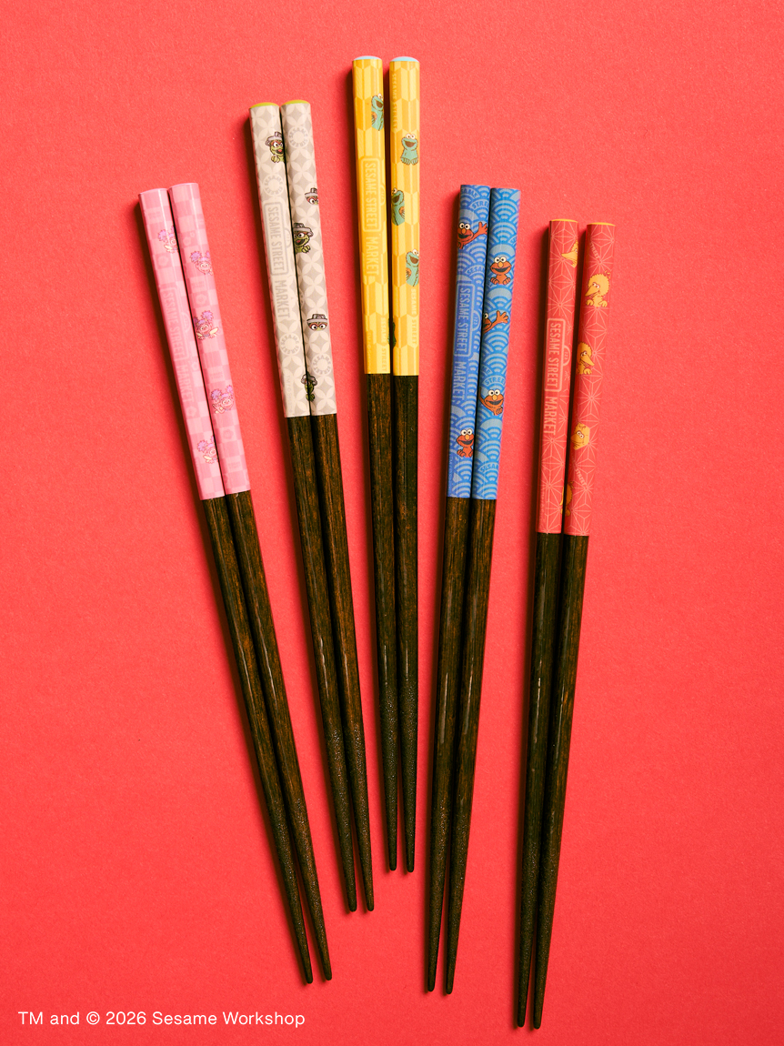 【訂貨】Sesame Street Market Nippon Japanese Style Souvenirs 日式系列 - 筷子