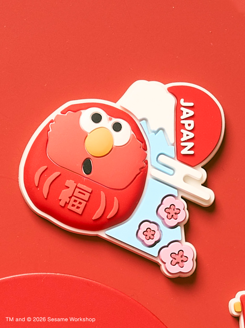 【訂貨】Sesame Street Market Nippon Japanese Style Souvenirs 芝麻街日式系列 - 磁石 磁鐵貼