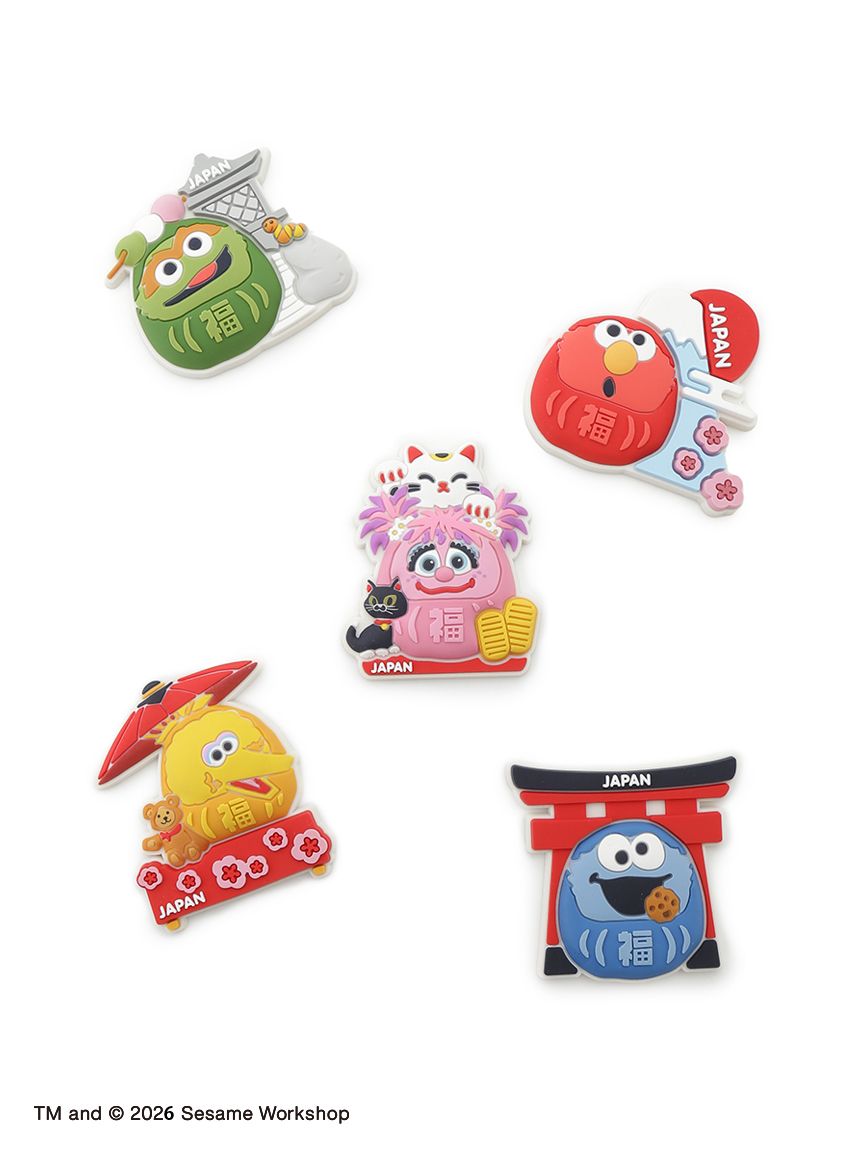 【訂貨】Sesame Street Market Nippon Japanese Style Souvenirs 芝麻街日式系列 - 磁石 磁鐵貼