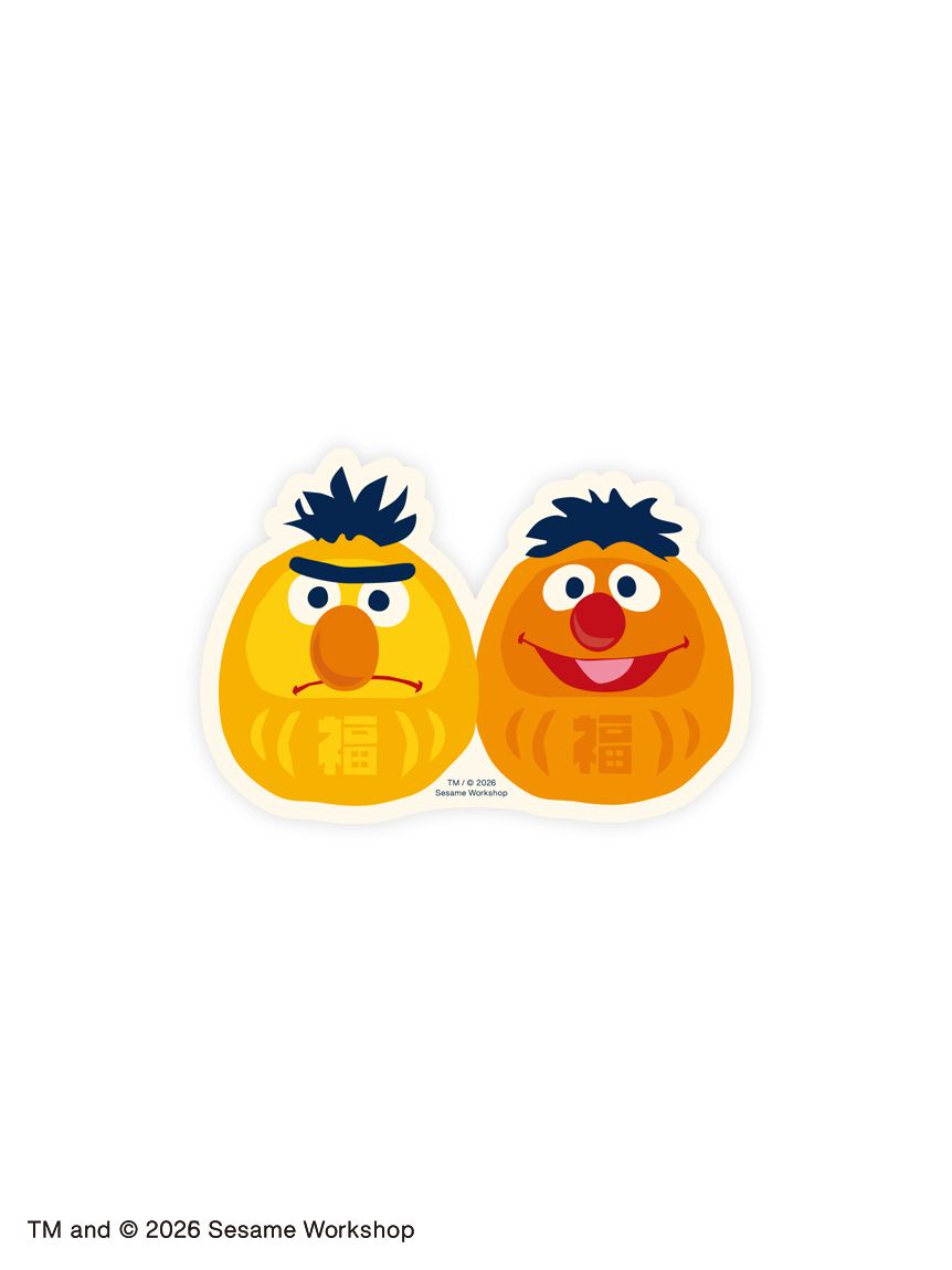 【訂貨】Sesame Street Market Nippon Japanese Style Souvenirs 日式系列 - 貼紙
