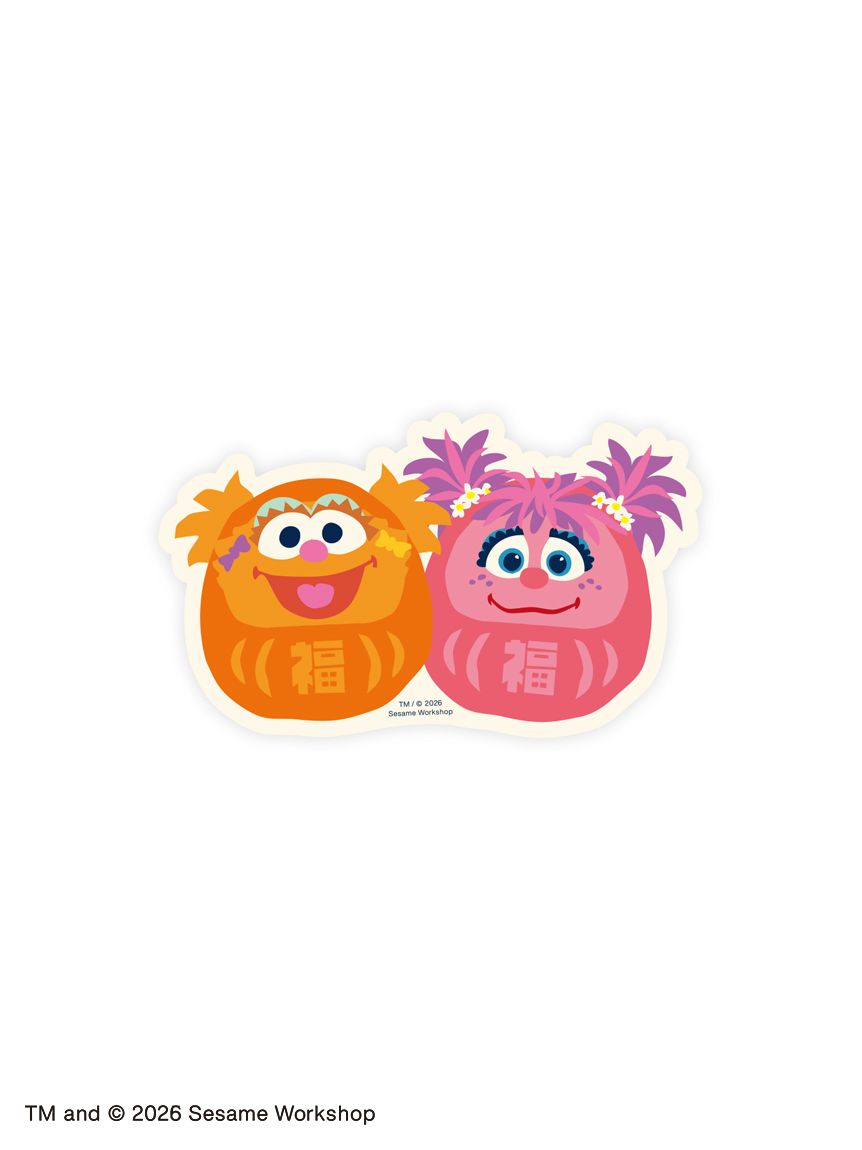 【訂貨】Sesame Street Market Nippon Japanese Style Souvenirs 日式系列 - 貼紙