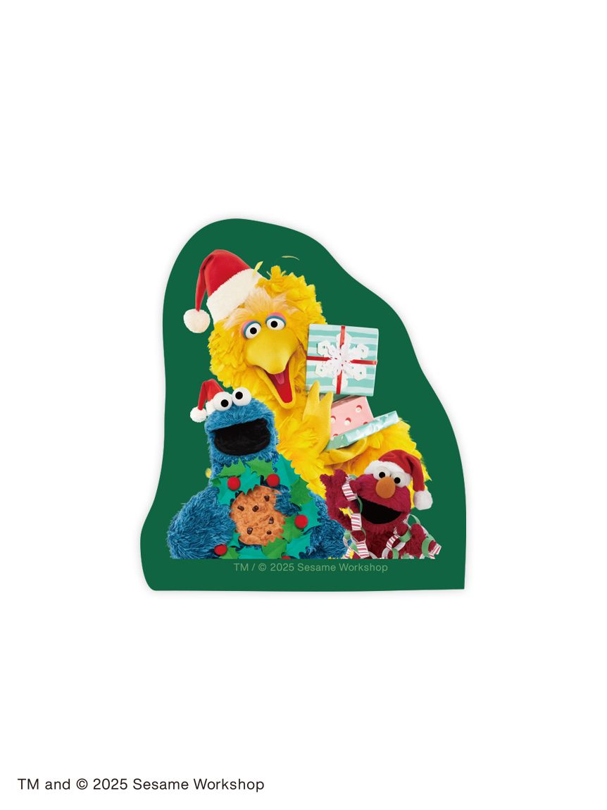 【訂貨】Sesame Street Market Cozy Holiday - 貼紙