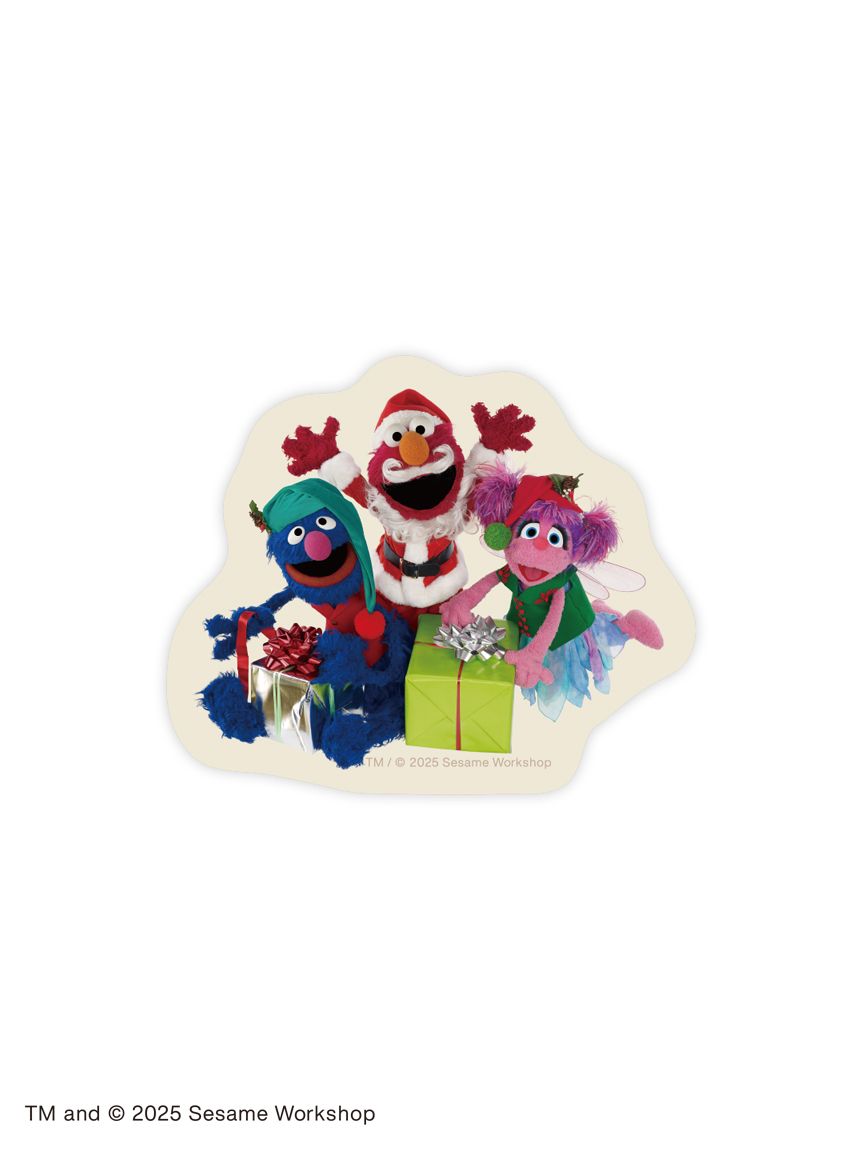 【訂貨】Sesame Street Market Cozy Holiday - 貼紙