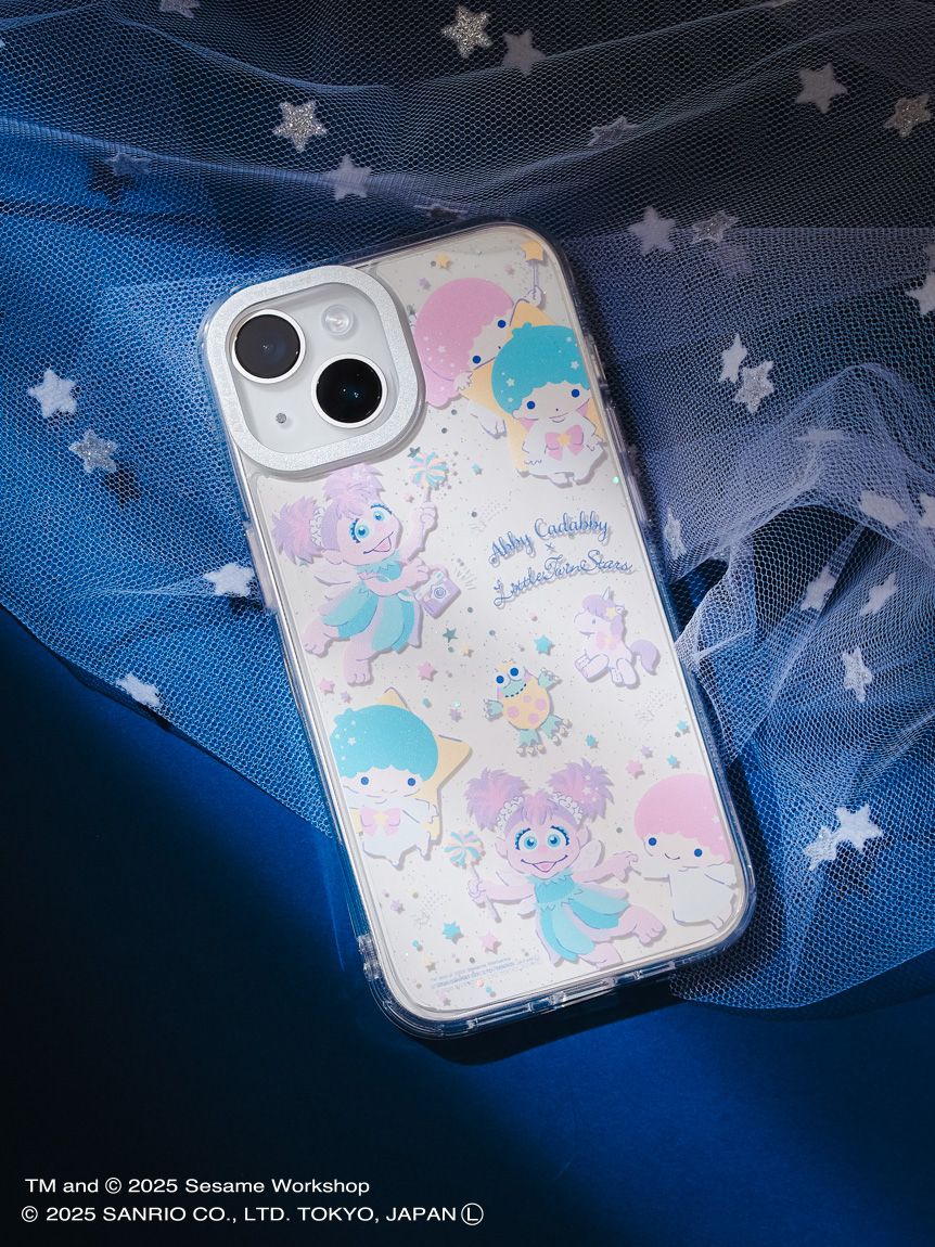 【訂貨】Sesame Street Market Abby x Little Twin Stars - iPhone 透明手機殼及背景紙（MIX）