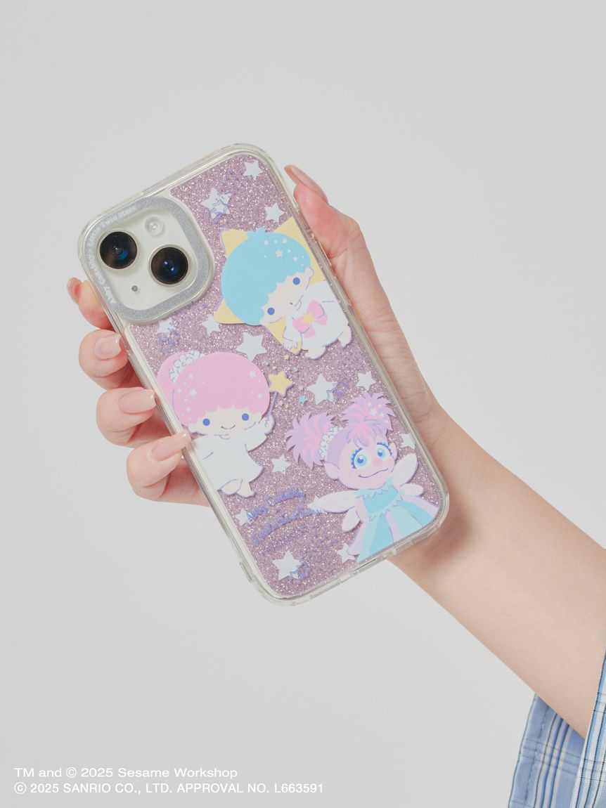 【訂貨】Sesame Street Market Abby x Little Twin Stars - iPhone 透明手機殼及背景紙（LAV）