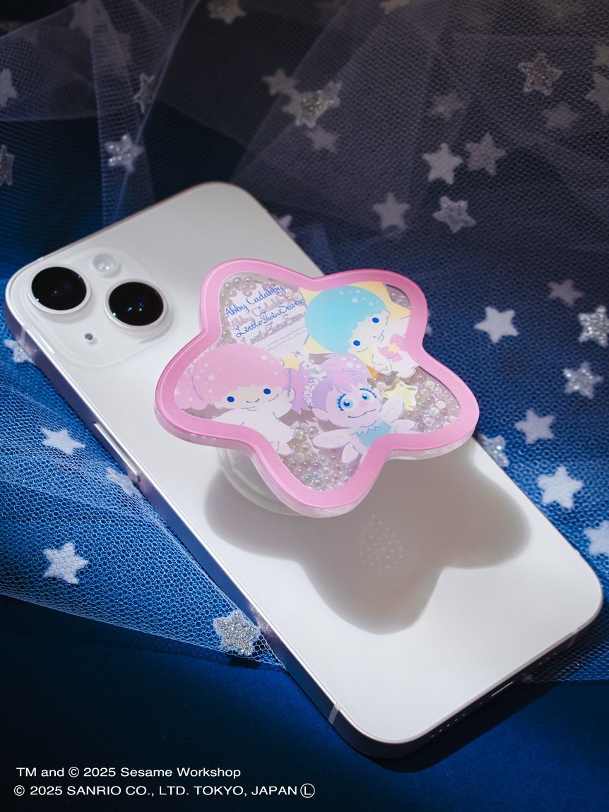 【訂貨】Sesame Street Market Abby x Little Twin Stars - 手機背貼支架