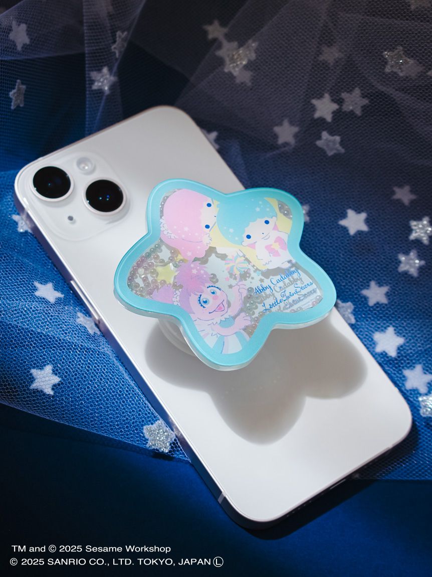 【訂貨】Sesame Street Market Abby x Little Twin Stars - 手機背貼支架