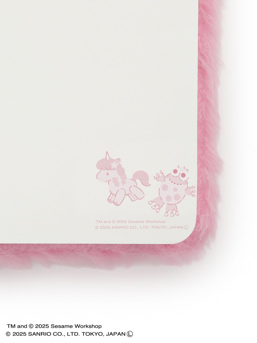 【訂貨】Sesame Street Market Abby x Little Twin Stars - 毛毛筆記本