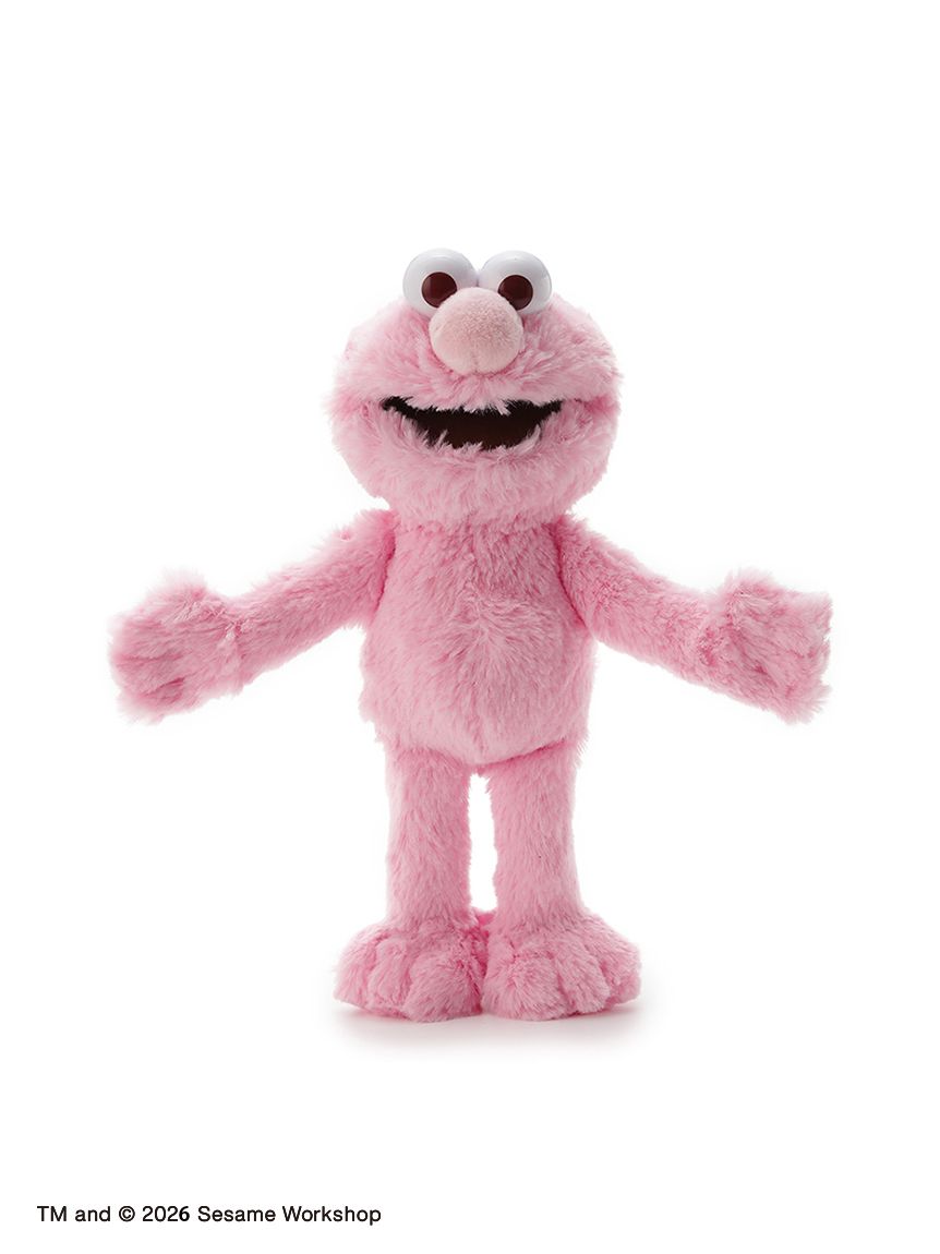 【預訂】Sesame Street Market PINK FRIENDS 櫻花粉公仔 掛飾