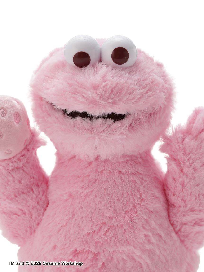 【預訂】Sesame Street Market PINK FRIENDS 櫻花粉公仔 掛飾