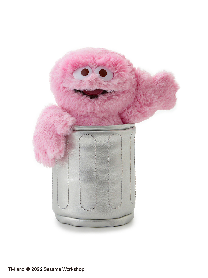 【預訂】Sesame Street Market PINK FRIENDS 櫻花粉公仔 掛飾