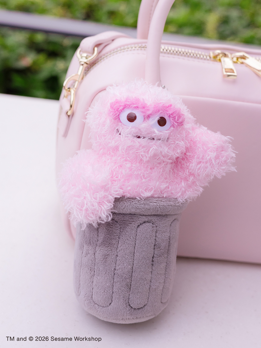 【預訂】Sesame Street Market PINK FRIENDS 櫻花粉公仔 掛飾
