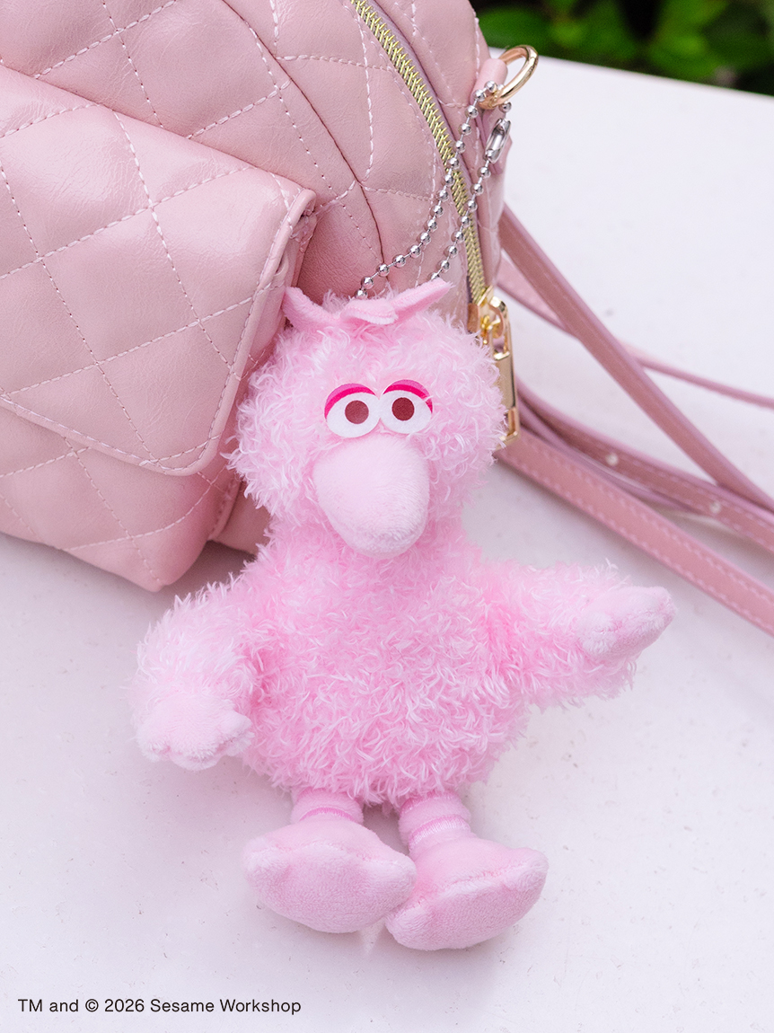 TikTok　非売品　クッション　キーチェーン　ブランケット4点セット Pre-order｜April】Sesame Street Market PINK FRIENDS Sakura Pink