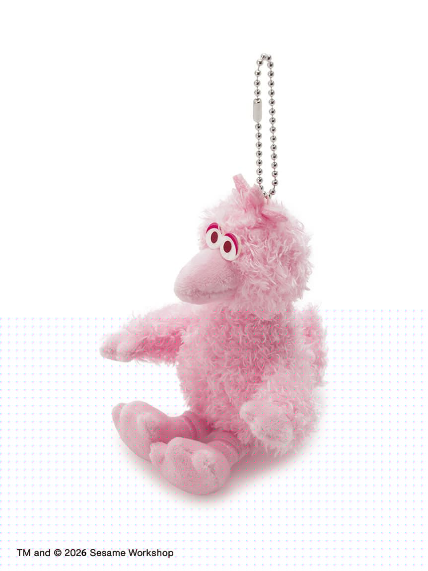 【預訂】Sesame Street Market PINK FRIENDS 櫻花粉公仔 掛飾