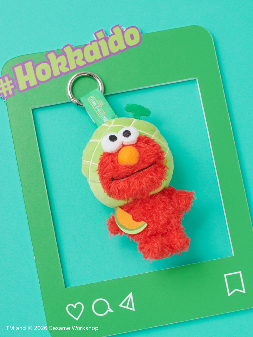 【訂貨】Sesame Street Market Hello Japan 芝麻街日本當地美食系列 - Elmo 掛飾
