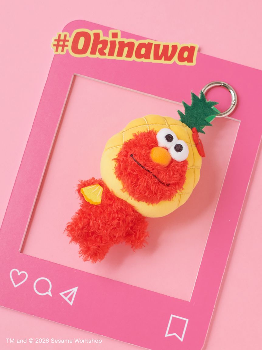 【訂貨】Sesame Street Market Hello Japan 芝麻街日本當地美食系列 - Elmo 掛飾