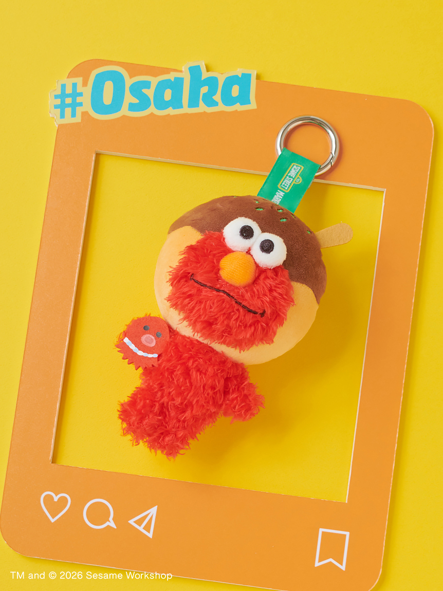 【訂貨】Sesame Street Market Hello Japan 芝麻街日本當地美食系列 - Elmo 掛飾