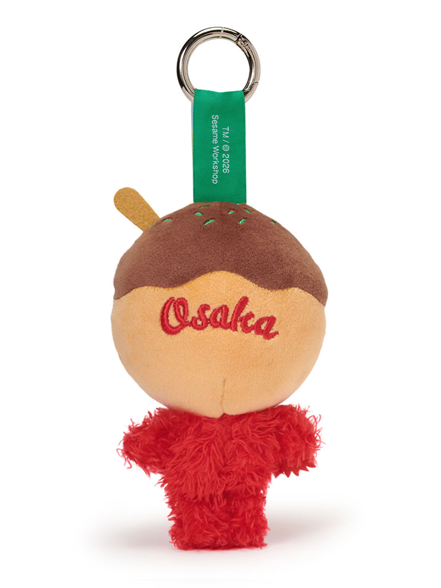 【訂貨】Sesame Street Market Hello Japan 芝麻街日本當地美食系列 - Elmo 掛飾