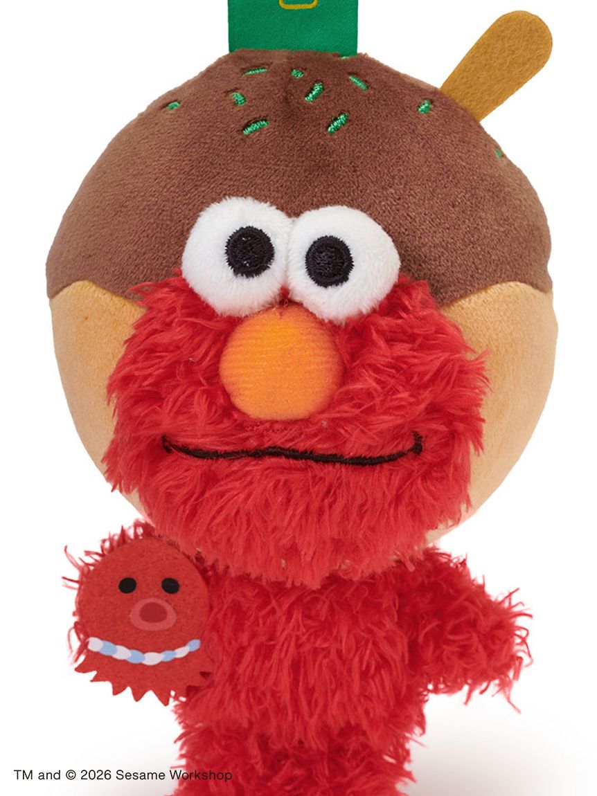 Order】Sesame Street Market Hello Japan - Elmo Plush Keychain