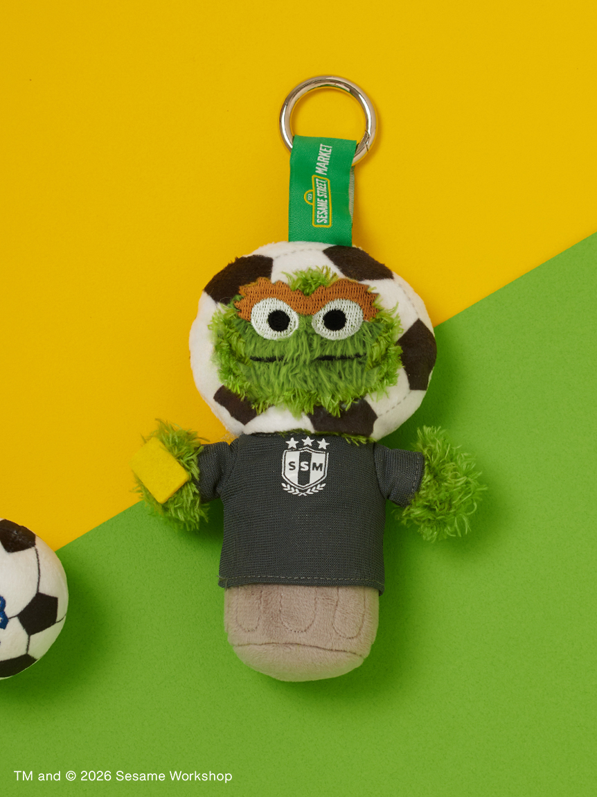 【訂貨】Sesame Street Market 世界盃 足球主題系列 - 掛飾公仔 Elmo Cookie Monster Oscar