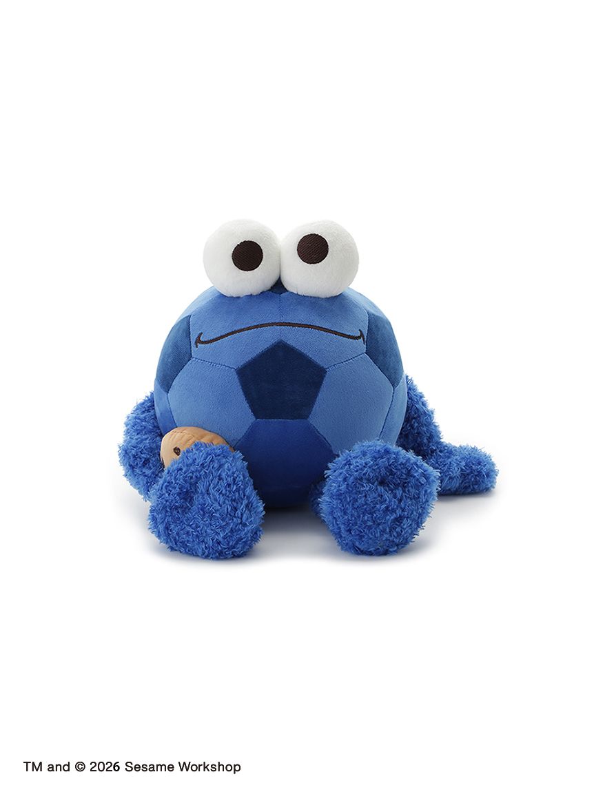 【訂貨】Sesame Street Market 世界盃 足球主題系列 - 足球造型公仔 Elmo Cookie Monster