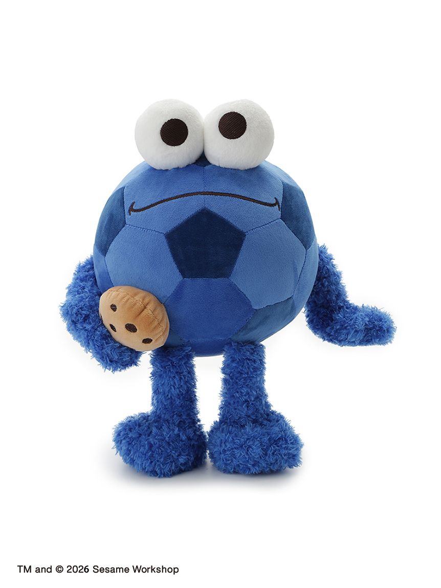 【訂貨】Sesame Street Market 世界盃 足球主題系列 - 足球造型公仔 Elmo Cookie Monster