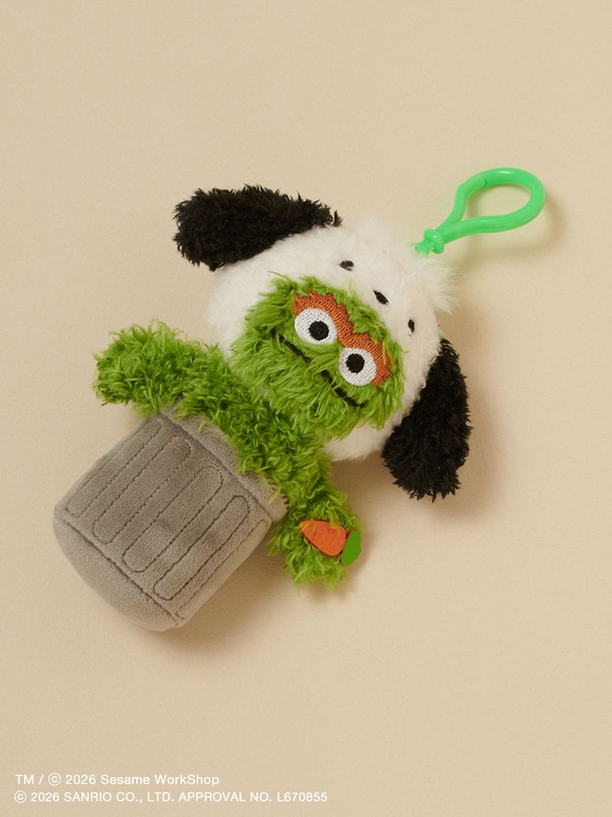【訂貨】Sesame Street Market x Sanrio - 掛飾公仔 Elmo Cookie Monster Oscar Big Bird